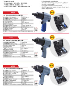 (OEM) Súng bắn ốc khí nén Liketools LT 1/2 inch MZ