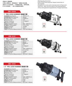 (OEM) Súng bắn ốc khí nén Liketools LT 1 inch MZ
