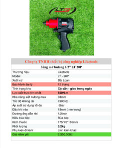 Súng bắn ốc khí nén Liketools