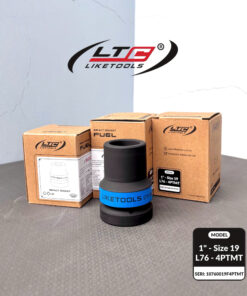 ĐẦU KHẨU TUÝP LTC LIKETOOLS  1'' - SIZE 19 - L76 - 4PTMT ( SERI 10760019F4PTMT )