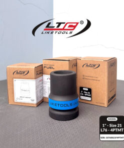 ĐẦU KHẨU TUÝP LTC LIKETOOLS  1'' - SIZE 21 - L76 - 4PTMT ( SERI 10760021F4PTMT )