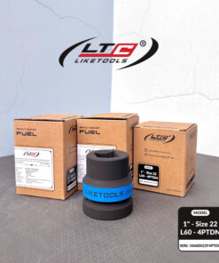 ĐẦU KHẨU TUÝP LTC LIKETOOLS  1'' - SIZE 22 - L60 - 4PTMT ( SERI 10600022F4PTDN )